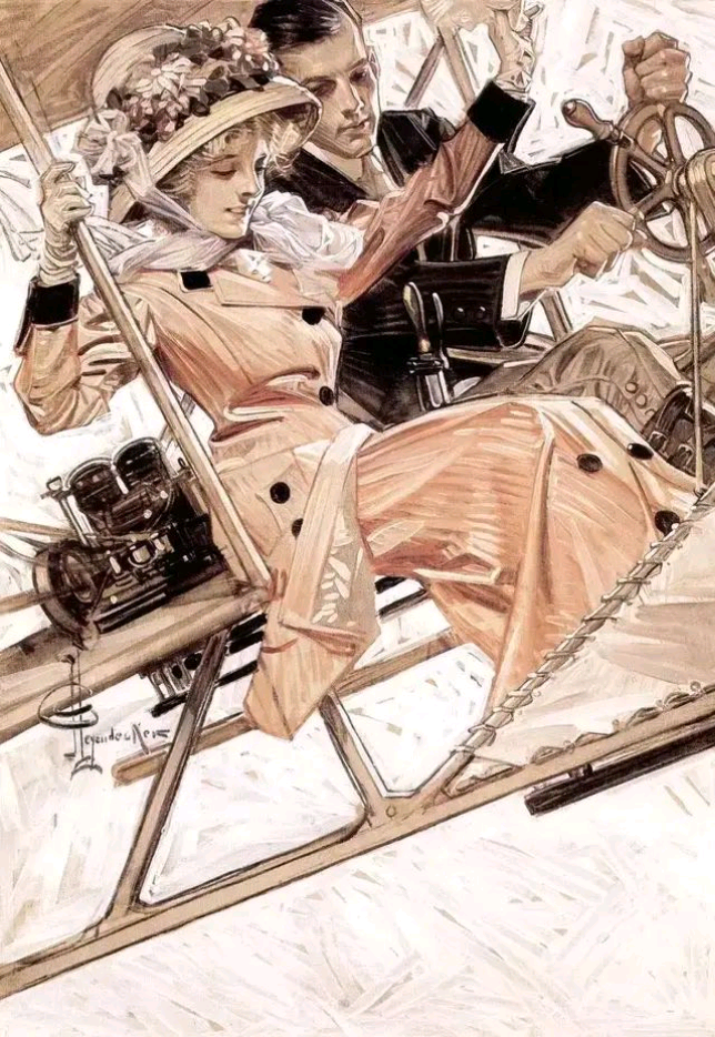 佛山鈑金加工廠家分享來(lái)自100年前的插畫(huà)。